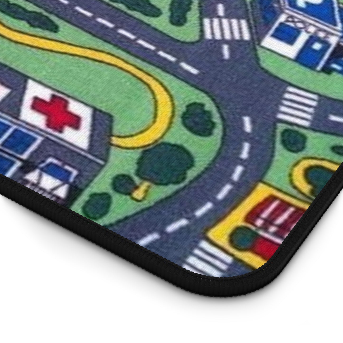 Retro Playing Rug Large Mouse Pad